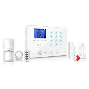 NO MONTHLY FEE!! WIFI COLOR DISPLAY ALARM SYSTEM. SOS button for Elderly at home